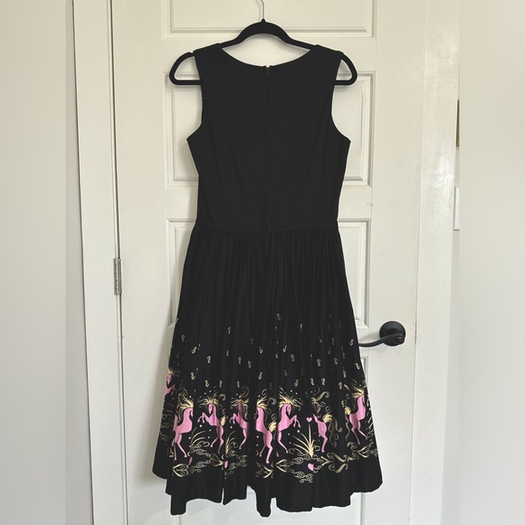 Pinup Couture Aurora Dancing Horses Dress large - Picture 9 of 16